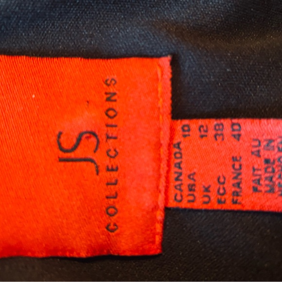 Veste en satin JS Collection noire - Picture 2 of 6